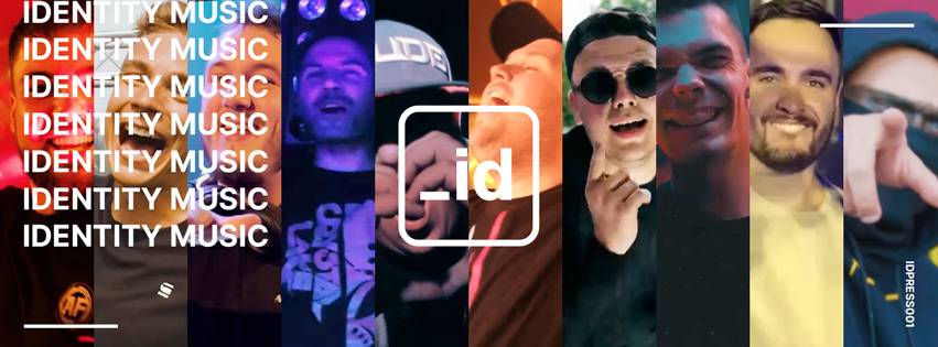 True Identity Music press header with the roster